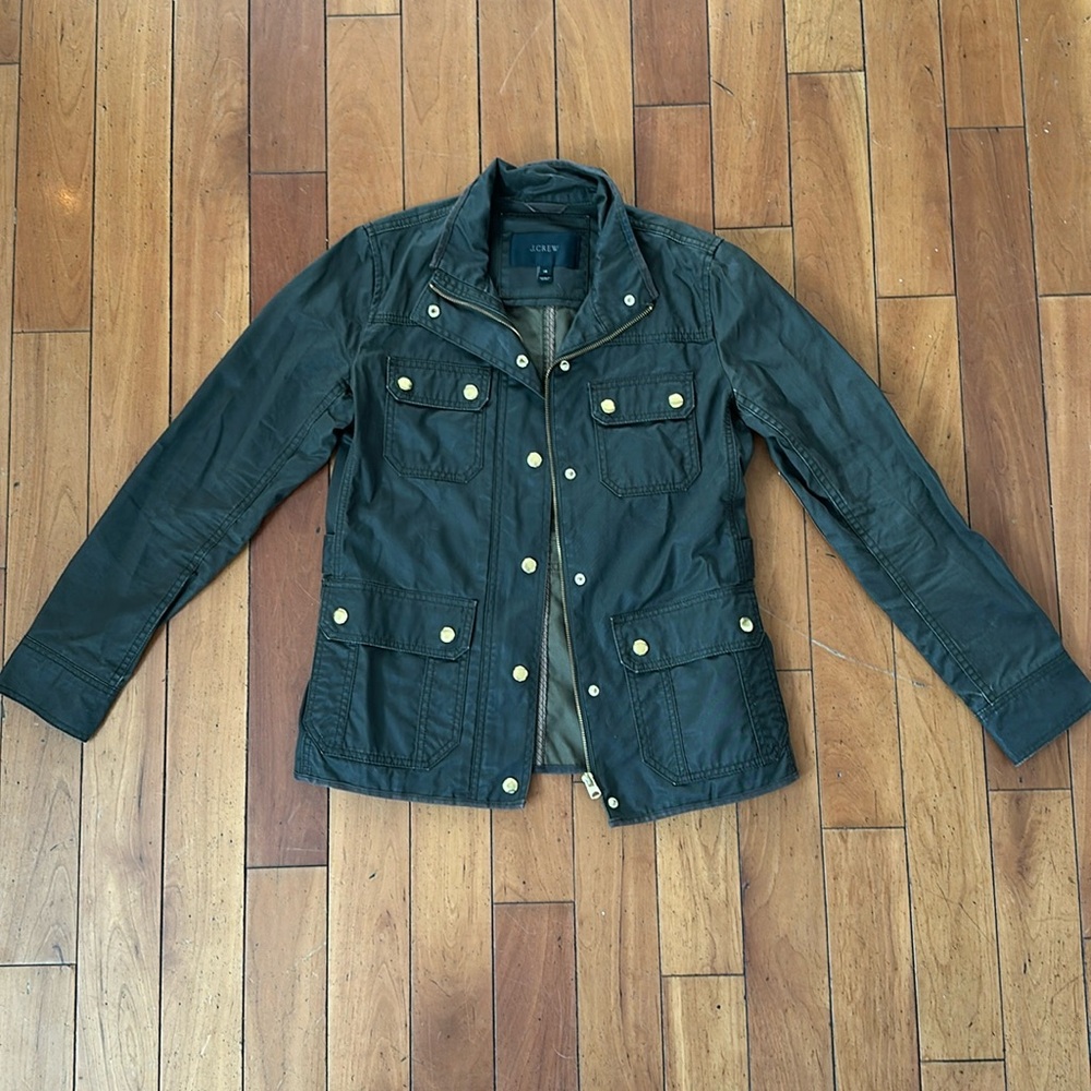 J Crew Wax Barn Jacket
